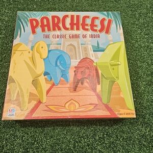 Vintage Parcheesi Classic Game India Board Game 2001-Out Of Print Animal Edition